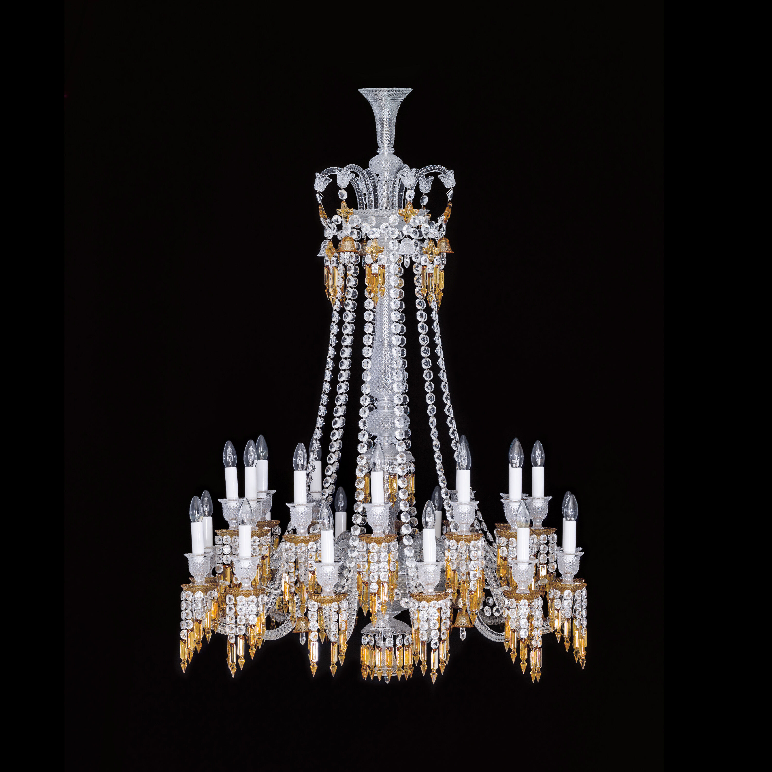 Zénith Charleston Chandelier Long (24L) | バカラ 日本