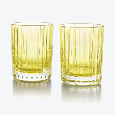 Harmonie Tumblers Colors of Joy Pastel Baccarat in Crystal Yellow