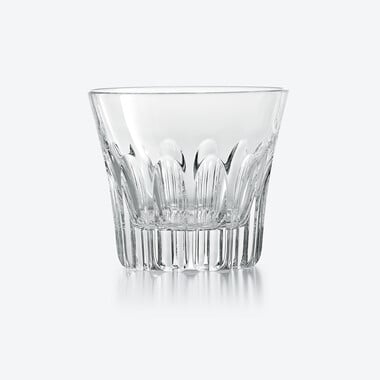 天天巴卡拉系列炽焰平底杯 Baccarat, 透明水晶制成