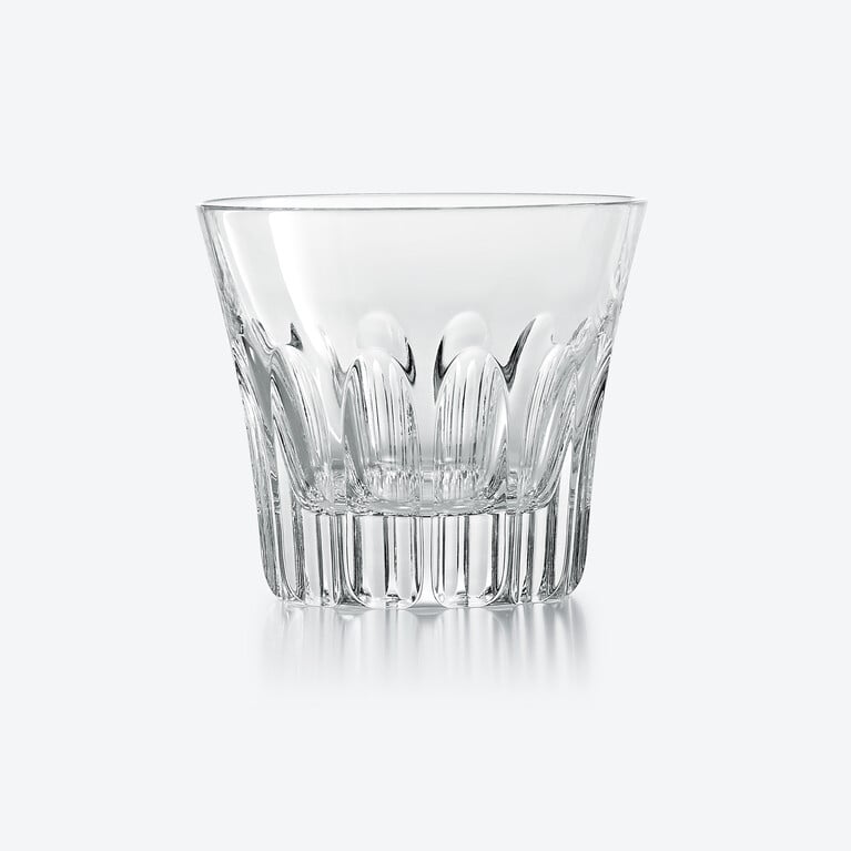 天天巴卡拉系列炽焰平底杯 Baccarat, 透明水晶制成