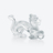 Dragon Zodiaque 2024 Baccarat en Cristal Clair