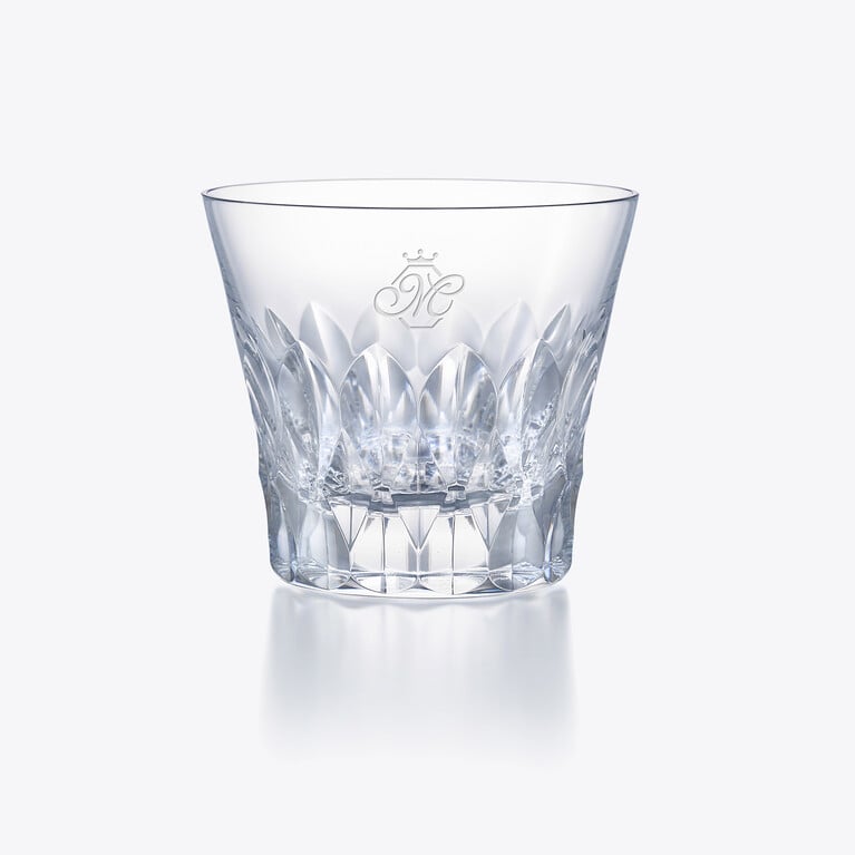 Dahlia Tumbler 2026 (With M Initial) Baccarat in Crystal Clear