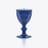 Harcourt Glass Candle Baccarat in Wax Blue