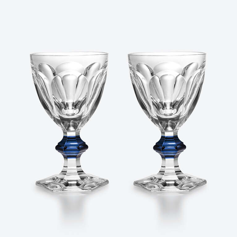 Verres Harcourt 1841 Bleu