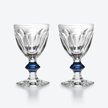 Bicchiere Harcourt 1841, Blu