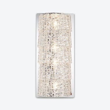Tuile de Cristal Wall Unit Frozen Baccarat in Crystal Clear