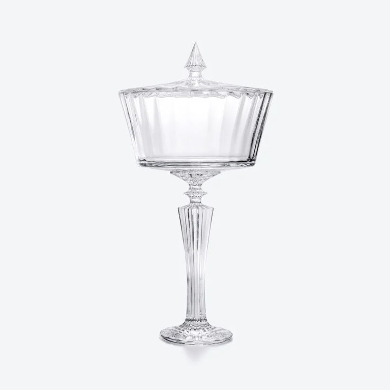 Mille Nuits Tall Candy Box Baccarat in Crystal Clear View 1