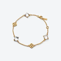 Select Mini M&eacute;dicis Armband Baccarat in Klarem 18-Karat Gold-Plated