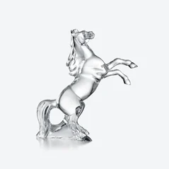 Select تمثال حصان مارينغو Baccarat من كريستال شفاف