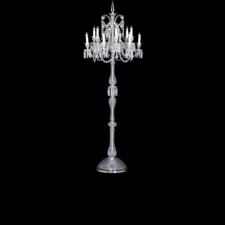 Z&eacute;nith Candelabra (12L) Baccarat in Crystal Clear View 1
