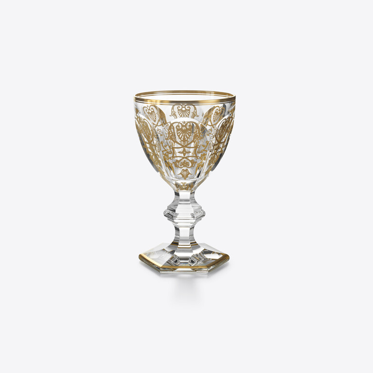 Harcourt Empire Glas Baccarat, Weinglas aus Klarem Kristall