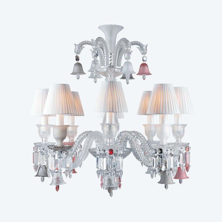 Zénith Flou, Je te Vois Flou Chandelier (8L) 