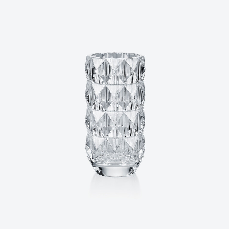 Louxor Round Vase S Clear Baccarat