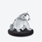 Panda Sculpture Baccarat in Crystal Clear