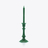 Harcourt Candlestick Candle Baccarat in Wax Green