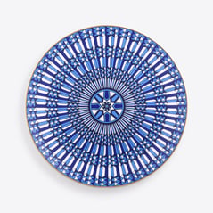 Select Arcadia Show Plate Baccarat in Porcelain Blue
