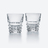 Gobelets Louxor Baccarat, Verre &agrave; eau en Cristal Clair