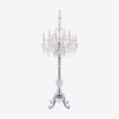 Tsarine Candelabra (24L) Baccarat in Crystal Clear