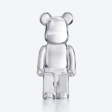 Be@rbrick Figurine Baccarat in Crystal Clear