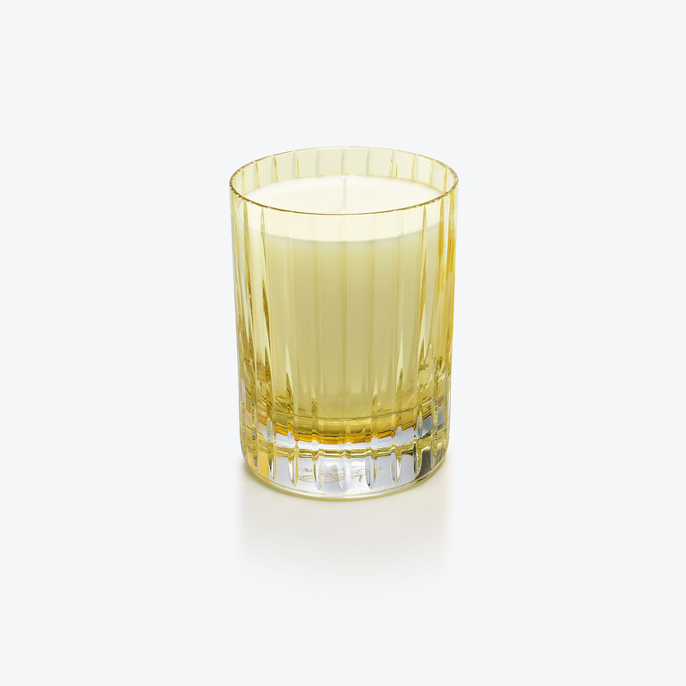 Candela profumata 4 Elements Soleil D'Or Baccarat in Cera Yellow