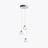 New Antique Chandelier S (3L) Baccarat in Crystal Clear