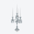 Zénith Candelabra (4L)  Baccarat