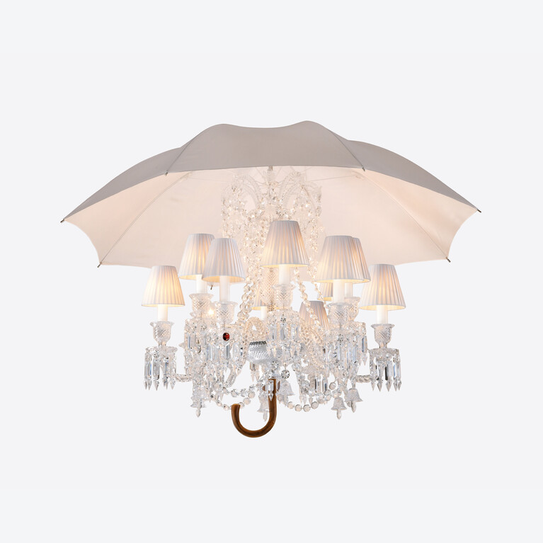 Marie Coquine Chandelier (12L) Baccarat in Crystal Clear View 2