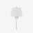 Suspension Torch Baccarat en Cristal Blanc