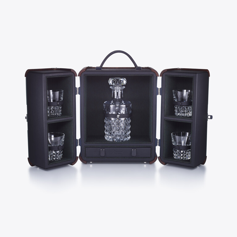 Octogone Trunk Louxor Baccarat in Leather Multicolor View 2