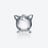 Pok&eacute;mon Jigglypuff Figurine Baccarat in Crystal Clear