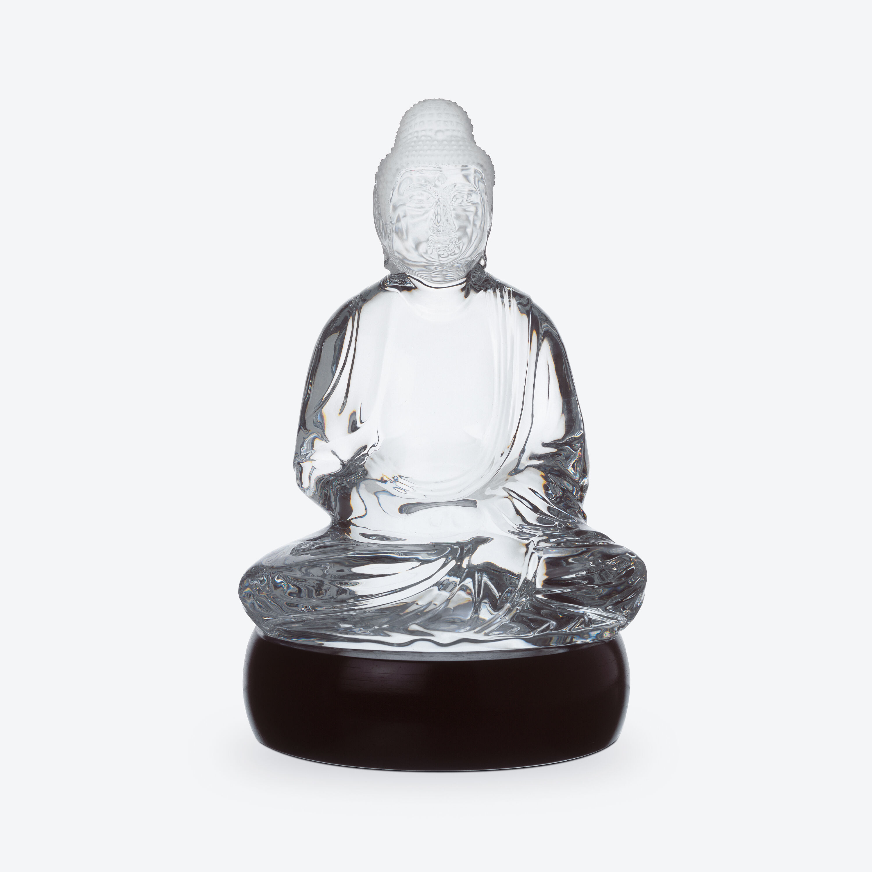 Baccarat Clear Crystal Falcon Figurine - 10-inch Stunning