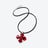 Occitane Pendant Baccarat in Silver Red