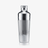 Harmonie Shaker Baccarat in Steel Silver