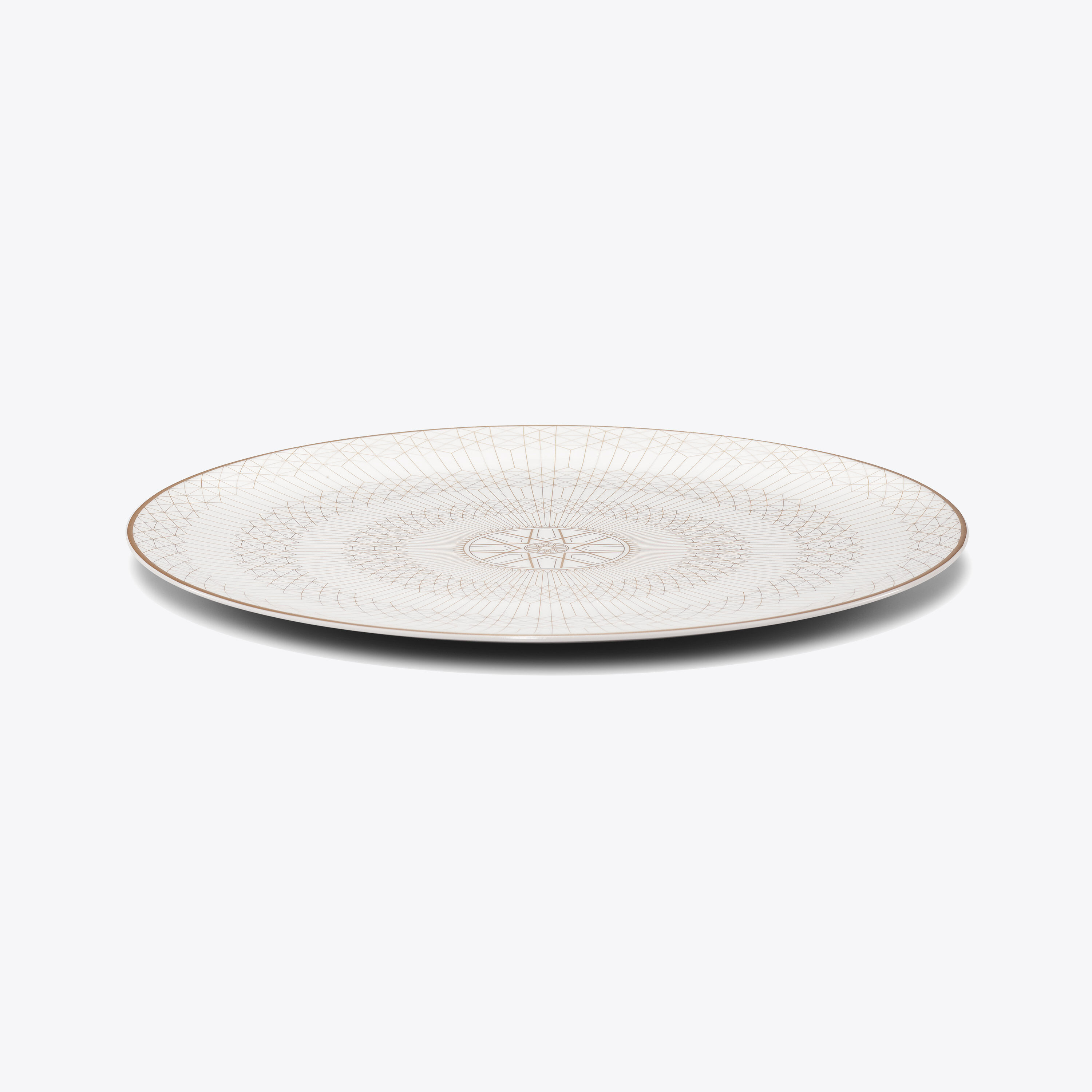 Arcadia Gold & Platinum Charger Plate | Baccarat United States