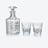 Harcourt Whisky Decanter And Tumblers Set Harry Nuriev Baccarat in Crystal Clear