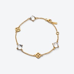 Select Mini M&eacute;dicis Bracelet Baccarat in 18-Karat Gold-Plated Clear