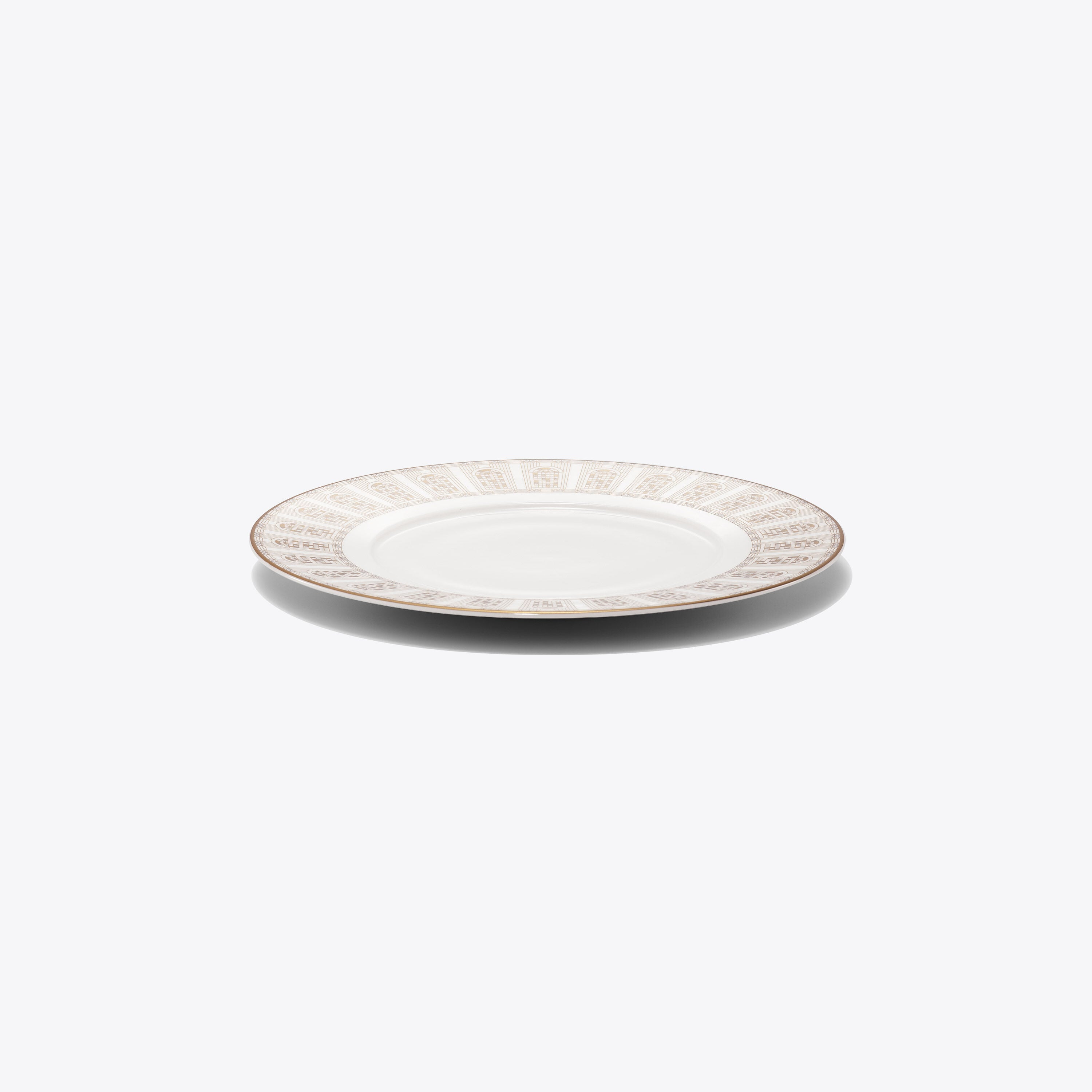 Arcadia Gold & Platinum Dessert Plates | Baccarat China