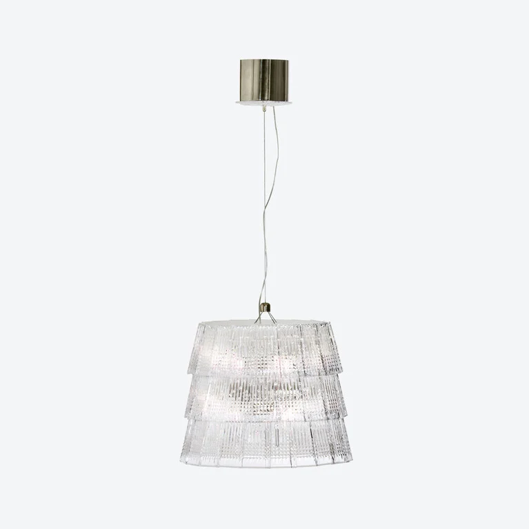 Tuile de Cristal Chandelier Piccadilly S Baccarat in Crystal Clear View 2