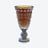 New Antique II Vase Baccarat in Marble Yellow