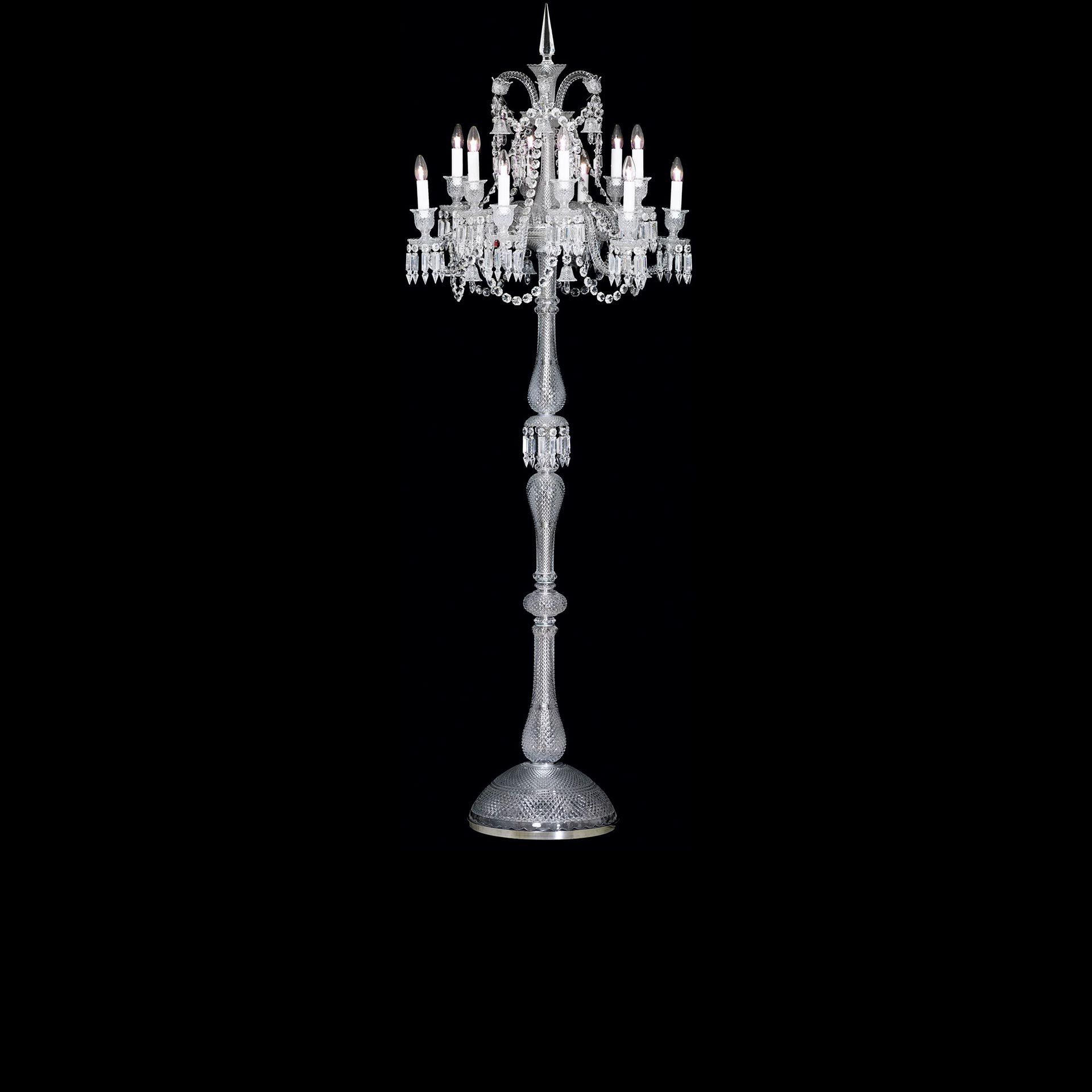Candelabra discount floor lamp