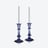 Harcourt Candlesticks Baccarat in Crystal Blue