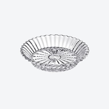Mille Nuits Salad Plate Baccarat in Crystal Clear