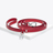 Louxor Pet Leash Baccarat in Leather Red