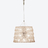 Tuile de Cristal Chandelier Frozen L Baccarat in Crystal Clear