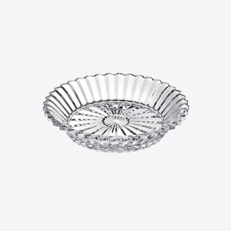 Mille Nuits Salad Plate Baccarat in Crystal Clear View 1