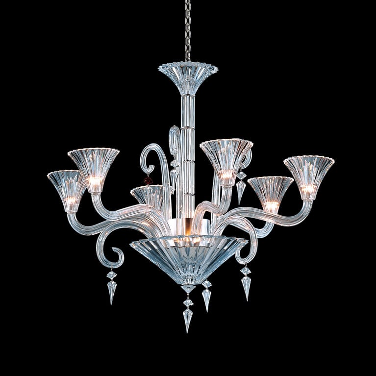 Mille Nuits Chandelier (6L) Baccarat, 클리어 크리스탈로 만든