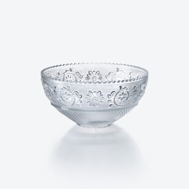 Arabesque Small Bowl Baccarat in Crystal Clear