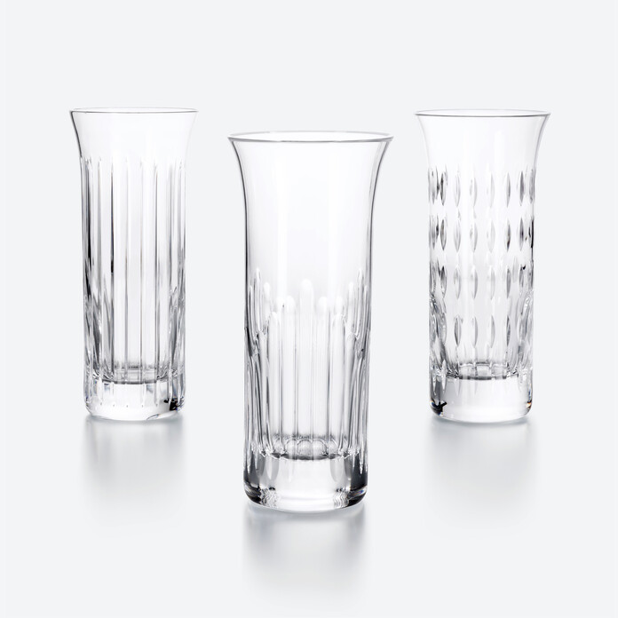 Baccarat - Flora Bud Vases Set of 3