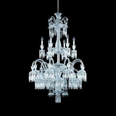 Solstice Chandelier (24L) Baccarat, 클리어 로 만든