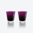 Gobelets Mosaïque Baccarat, Verre à spiritueux en Cristal Violet